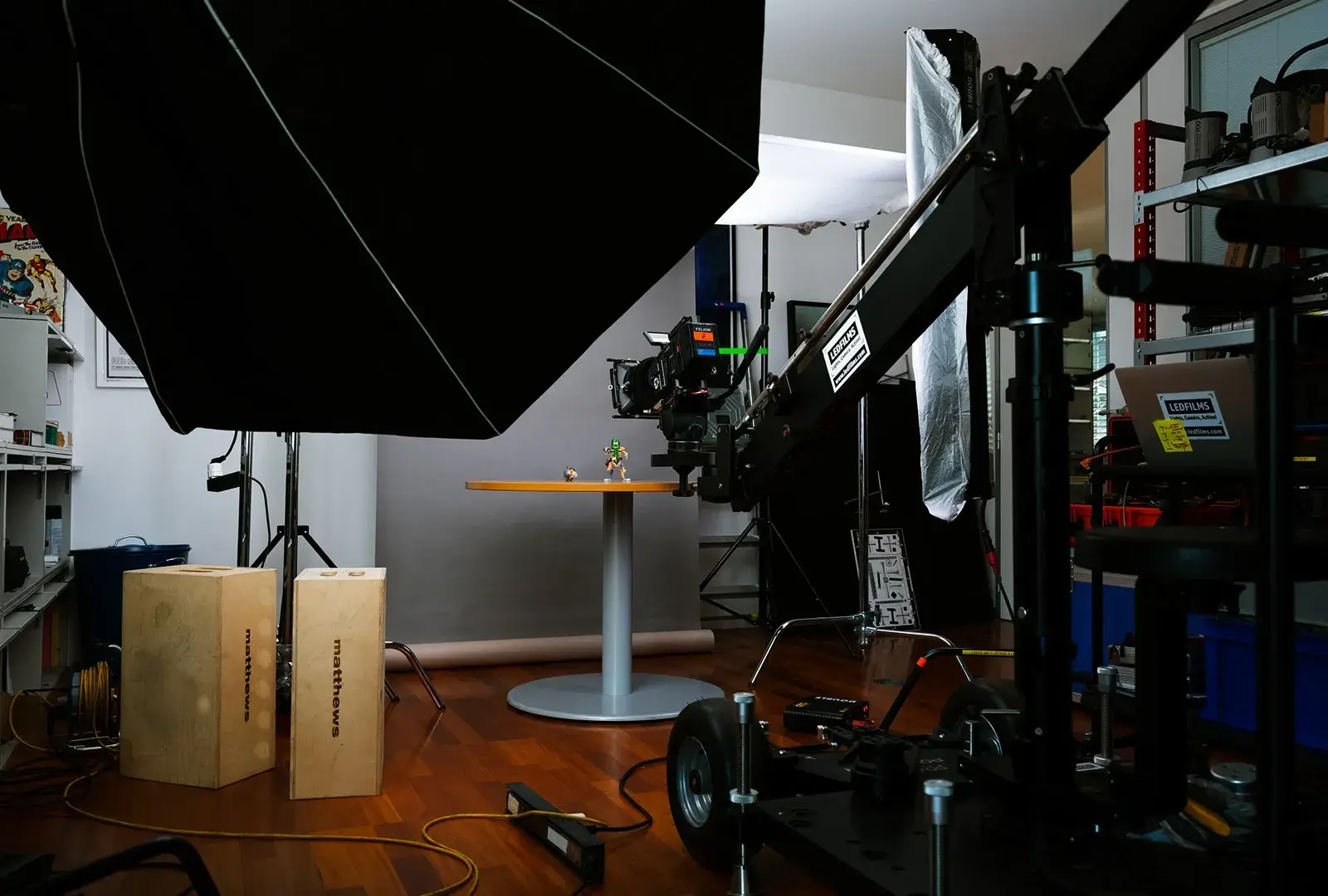 Ledfilms backstage produzione video